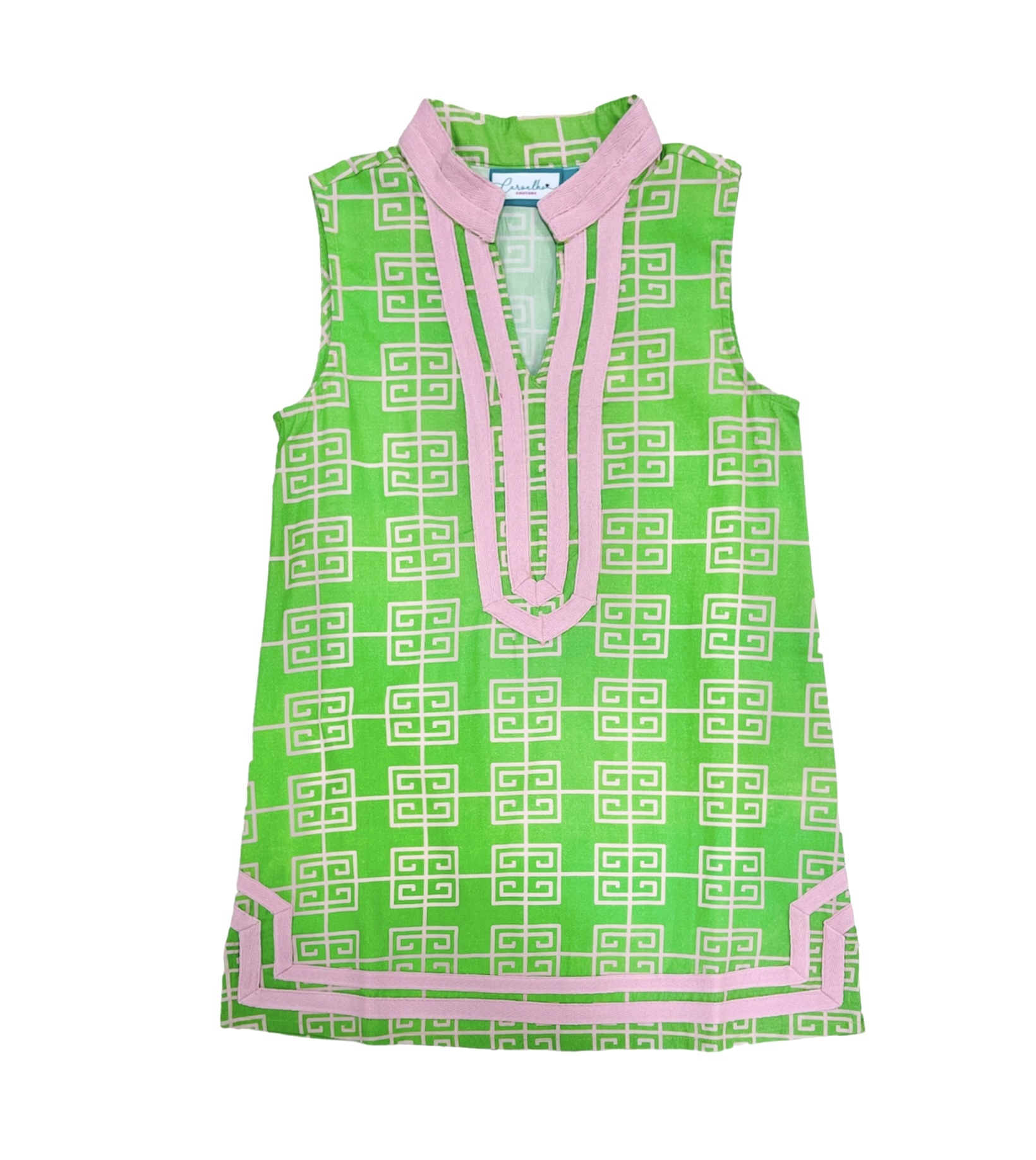 Carvalho Couture Chic N Greek Sleeveless Cover Up Carvalho Couture Chic N Greek Sleeveless Cover Up
