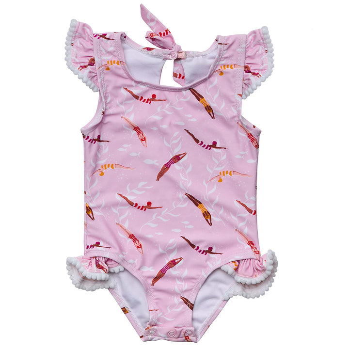 Snapper Rock Diving Diva Frill Swimsuit Snapper Rock Diving Diva Frill Swimsuit