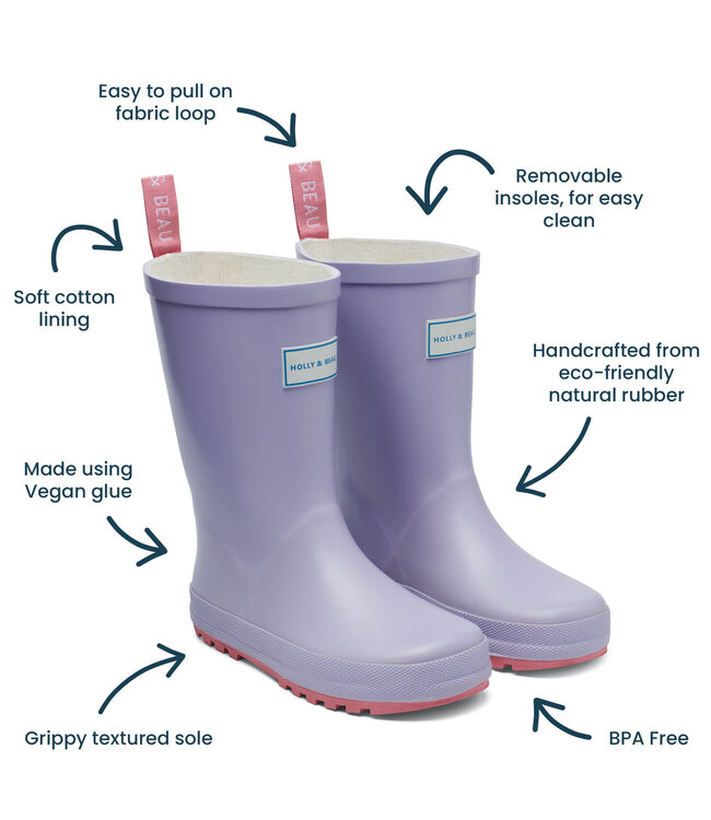 Holly and Beau Rain Boots