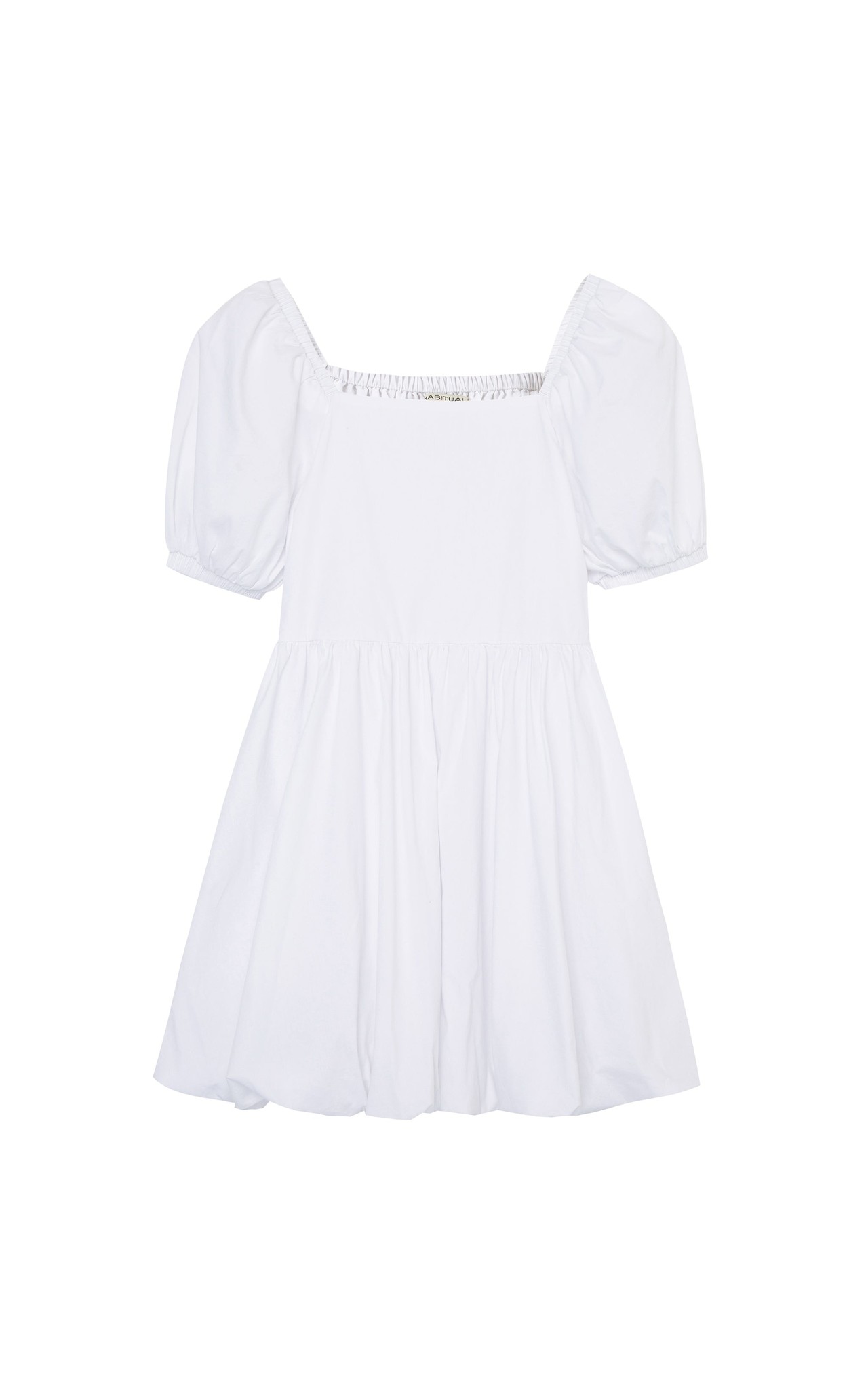 Habitual White Woven Bubble Dress Habitual White Woven Bubble Dress
