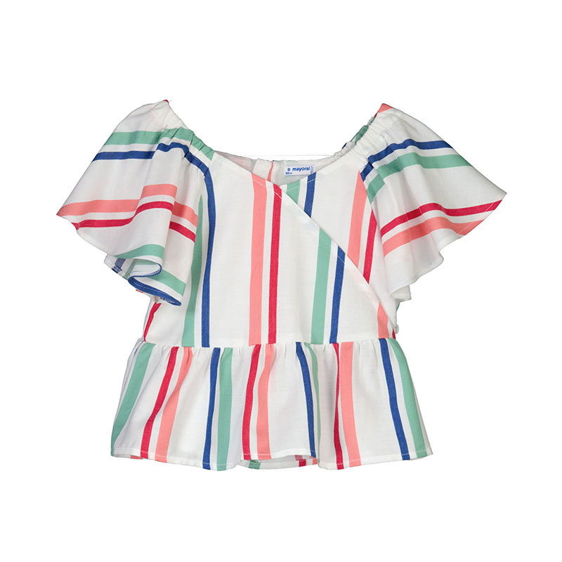 Mayoral Stripes Loose Shirt