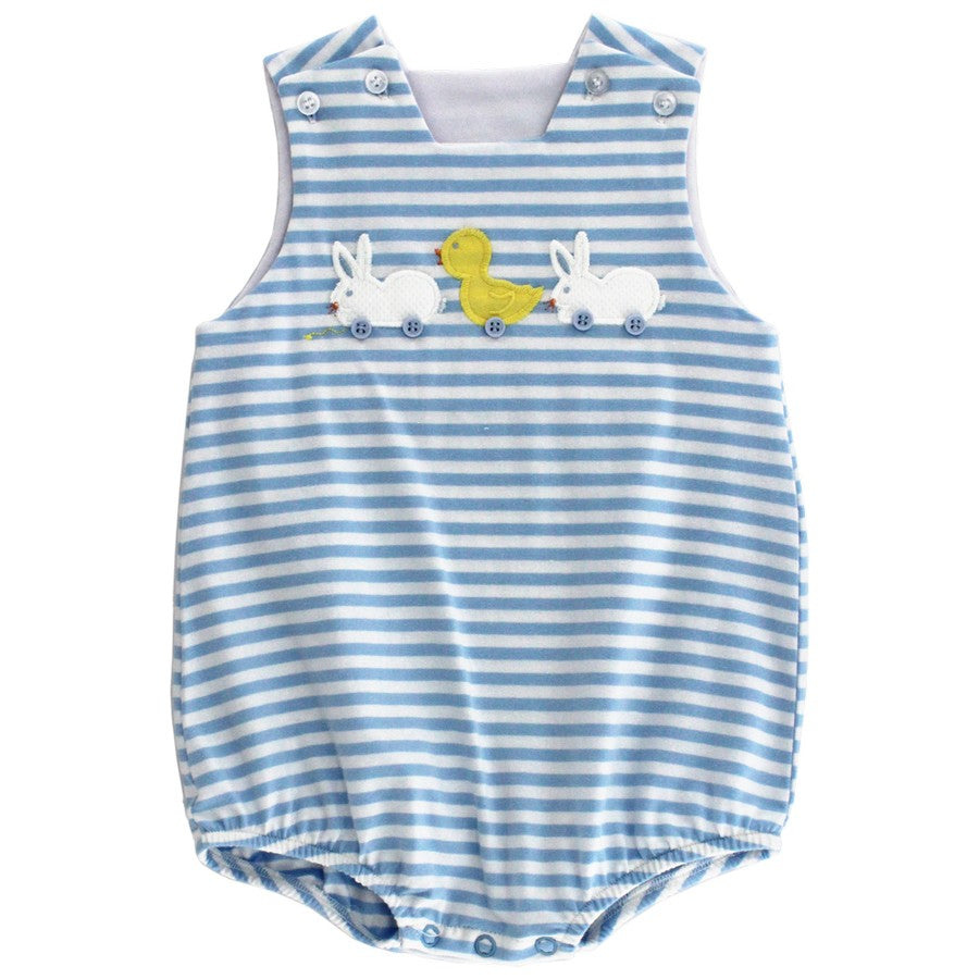Bailey Boys Pull Toys Knit Infant Bubble