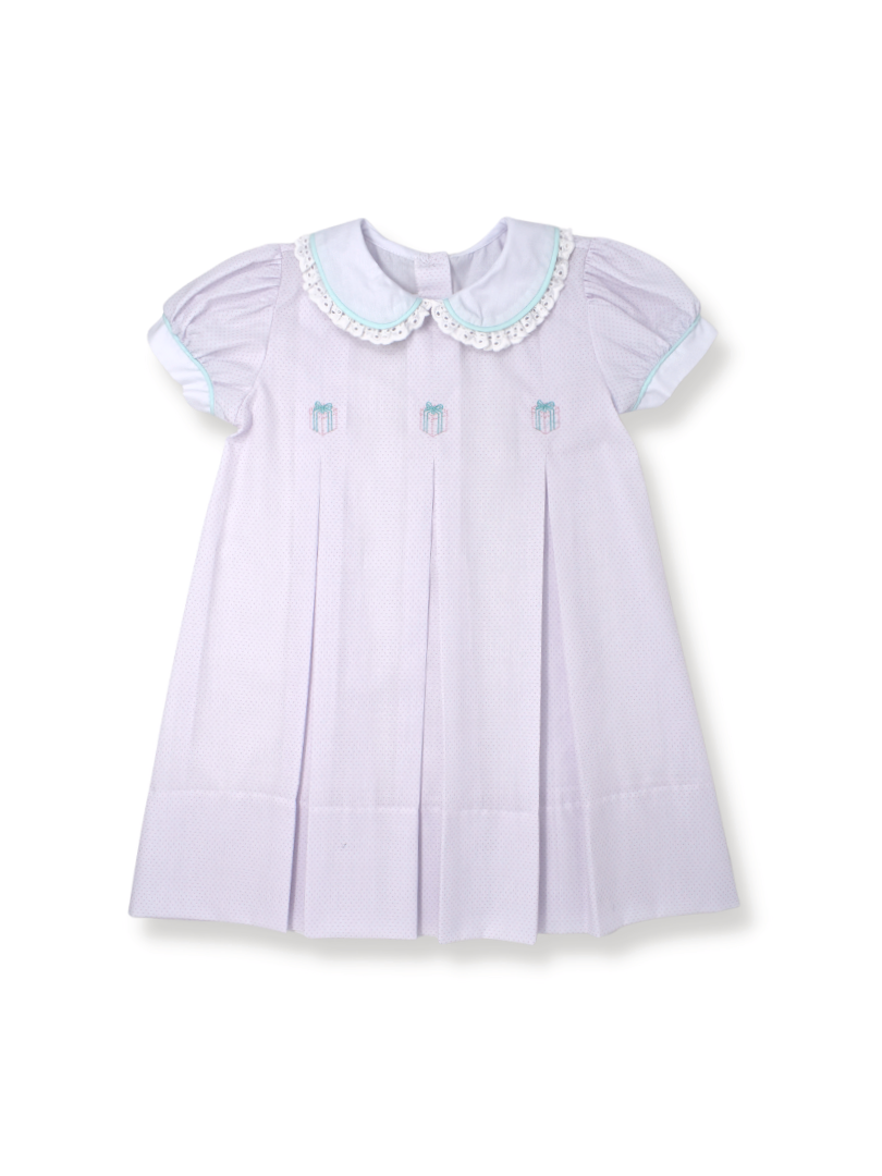 Lullaby Set Pink Bitty Dot Ashley Dress