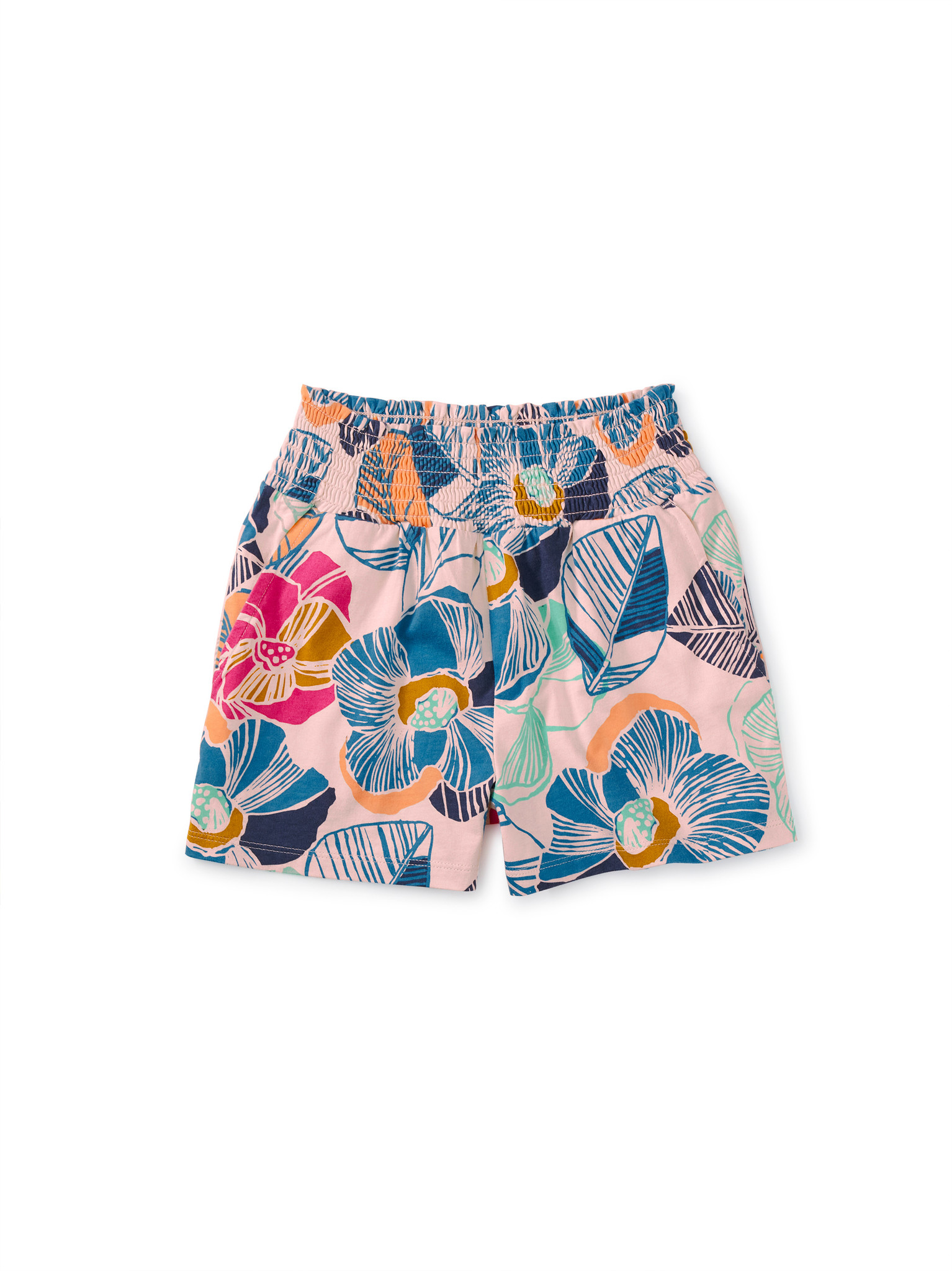 Tea Collection Okinawa Tropical Floral Paperbag Shorts