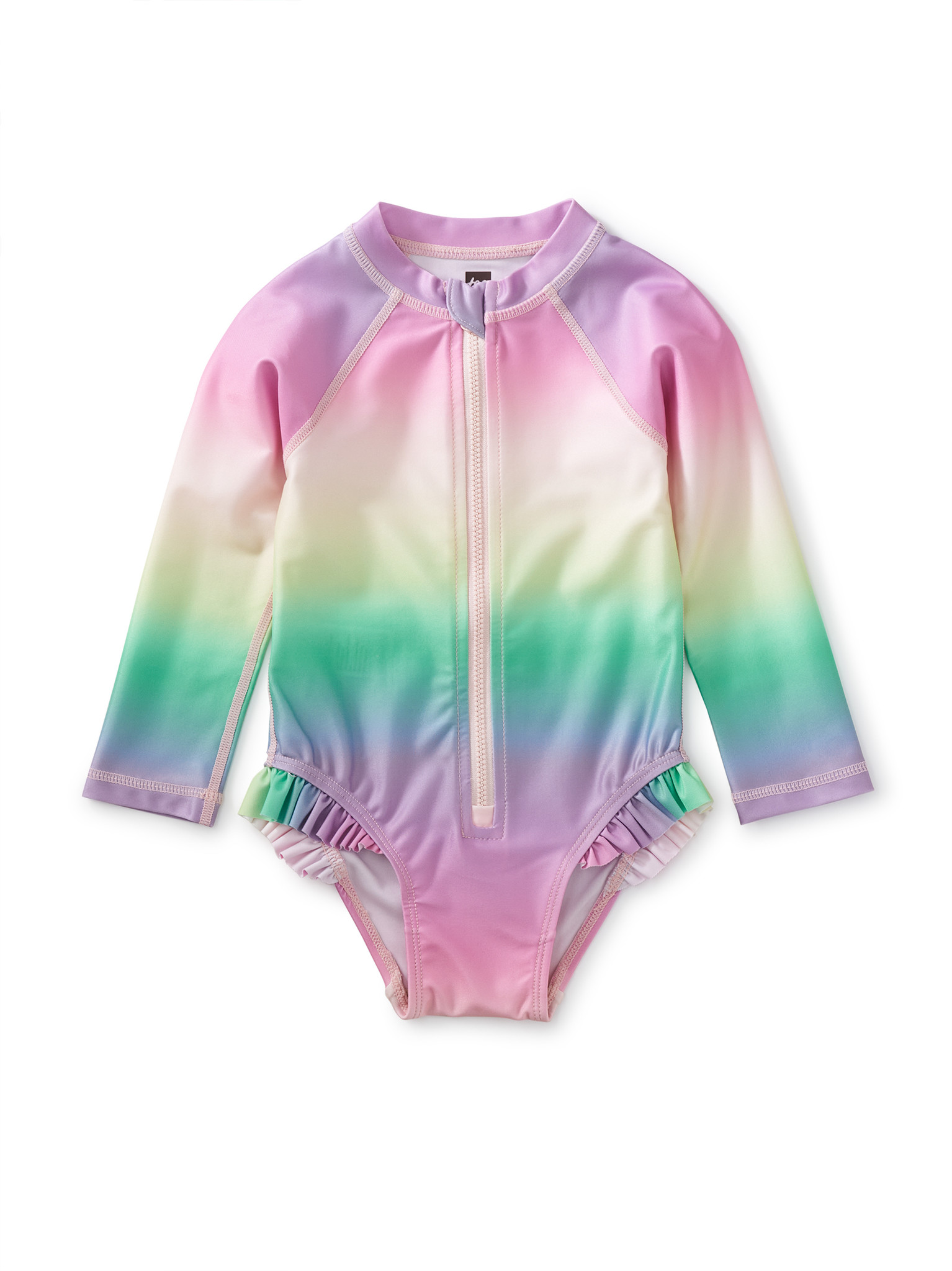 Tea Collection Okinawa Sunrise Rash Guard Swimsuit