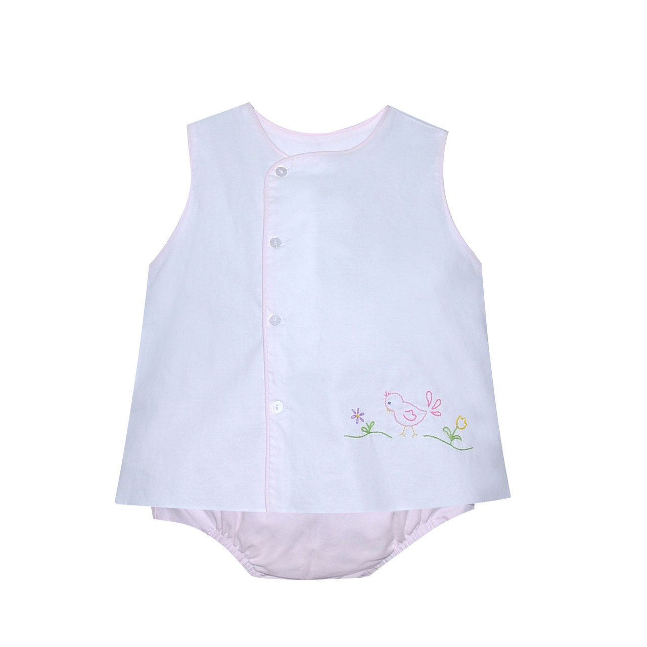 Baby Sen Bird Blanche Bloomer Set Baby Sen Bird Blanche Bloomer Set