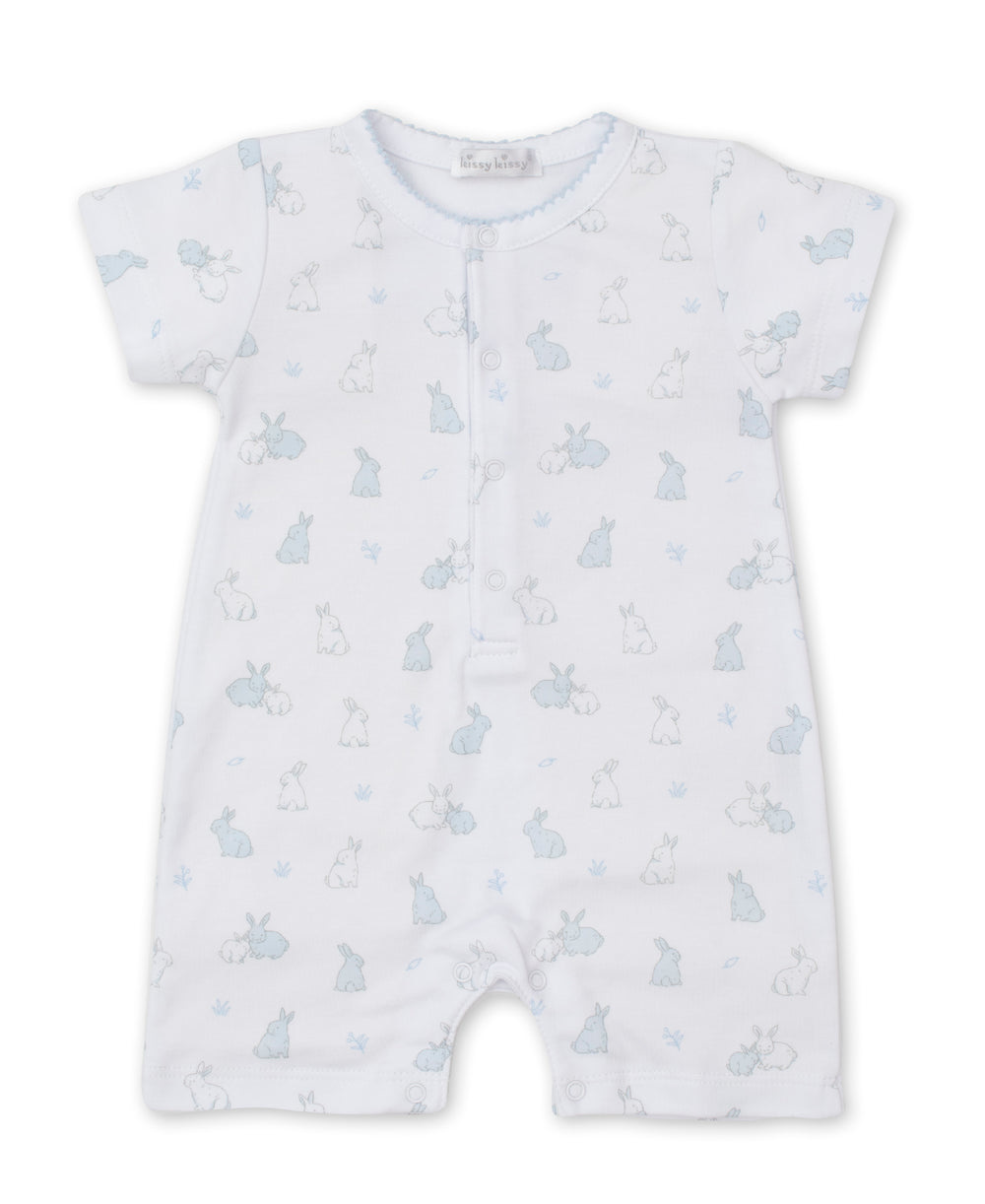 Kissy Kissy Blue Bunny Burrows Playsuit