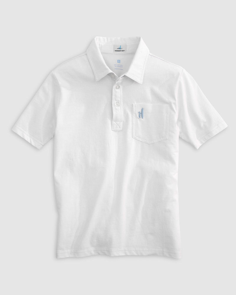 Johnnie O The Original White Polo