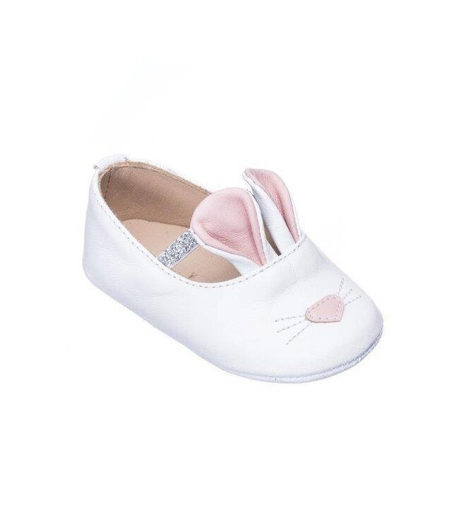 White Bunny Sleeper Shoe