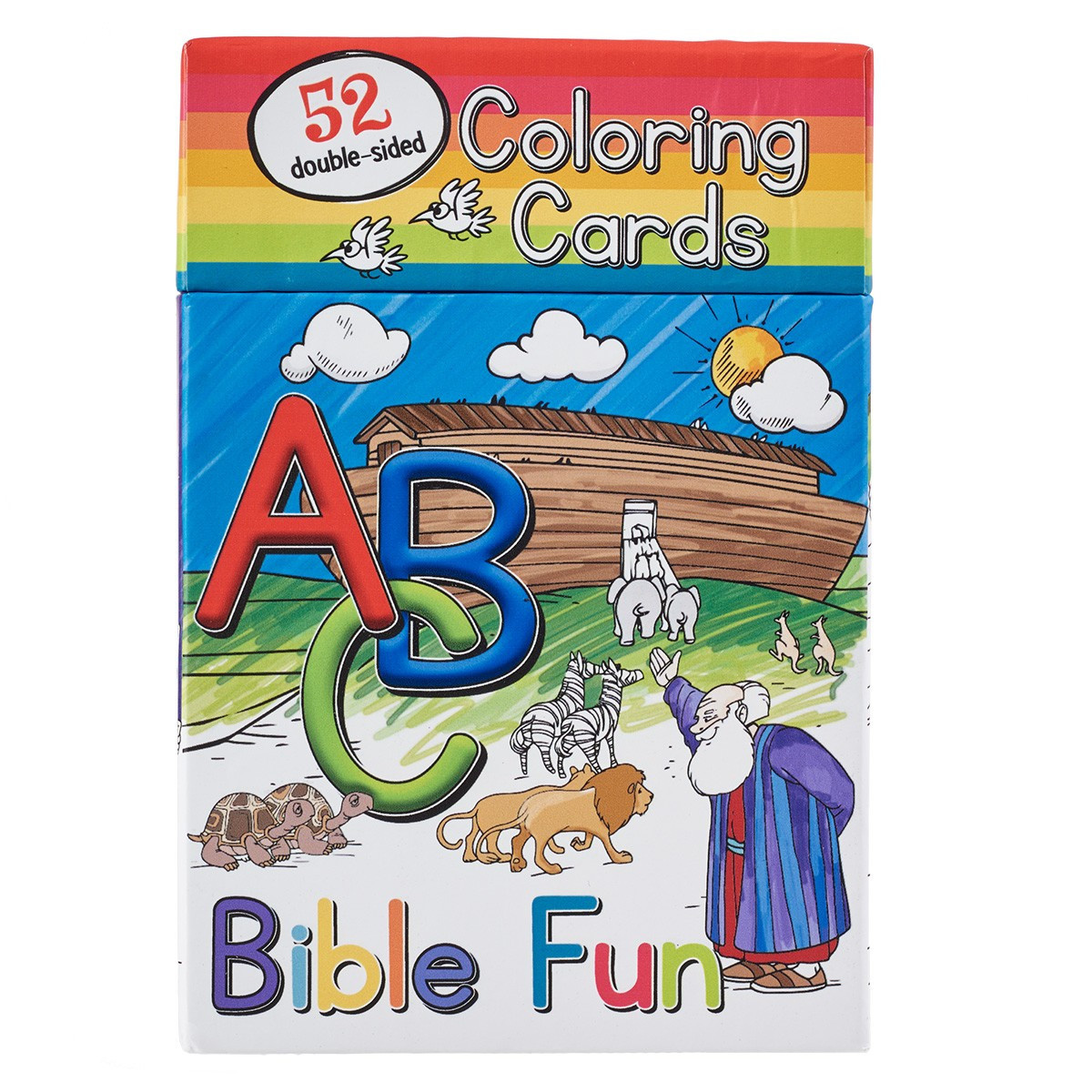 Christian Art Gifts 52 ABC Bible Fun Coloring Cards