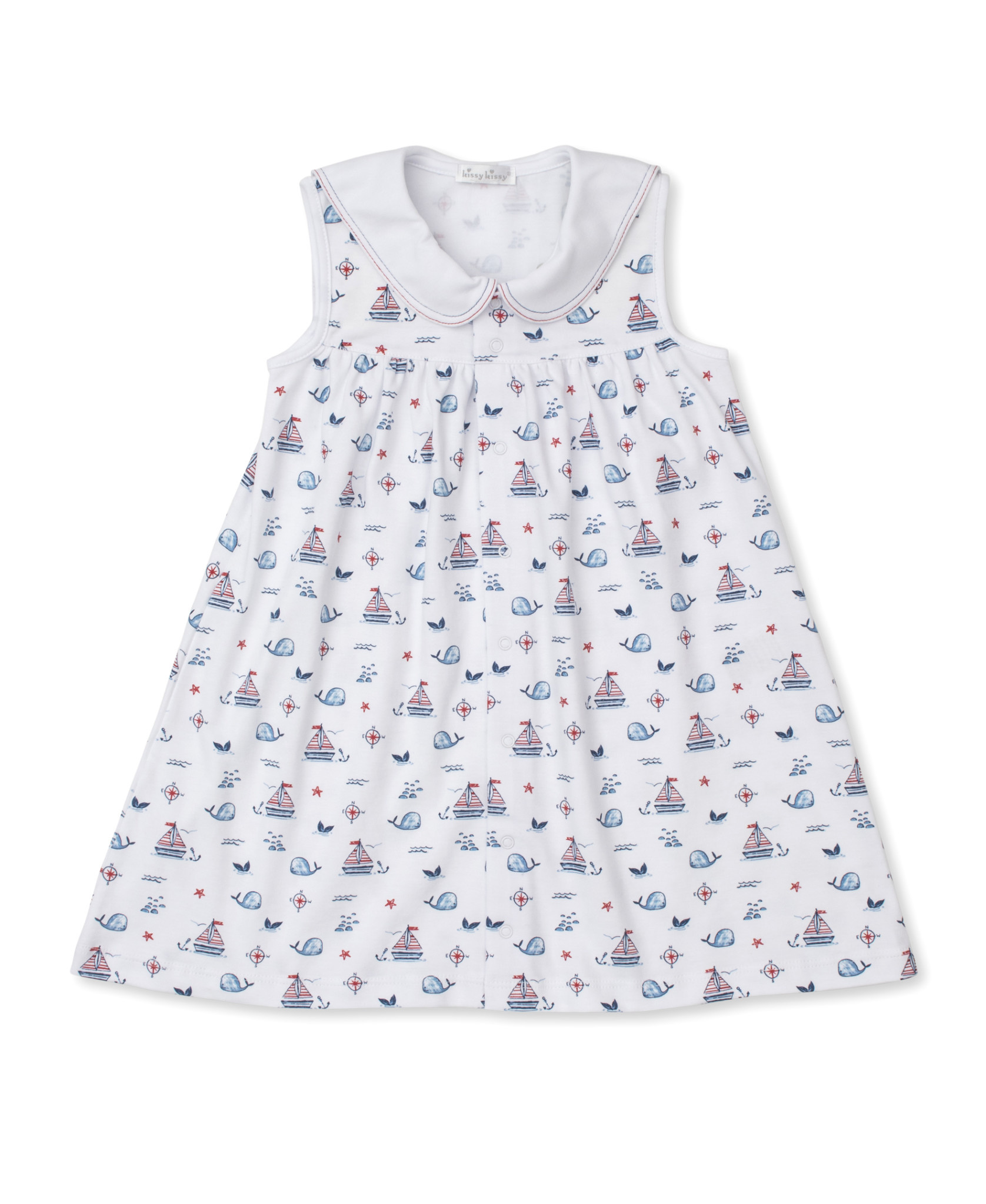 Kissy Kissy Sails n Whales Dress