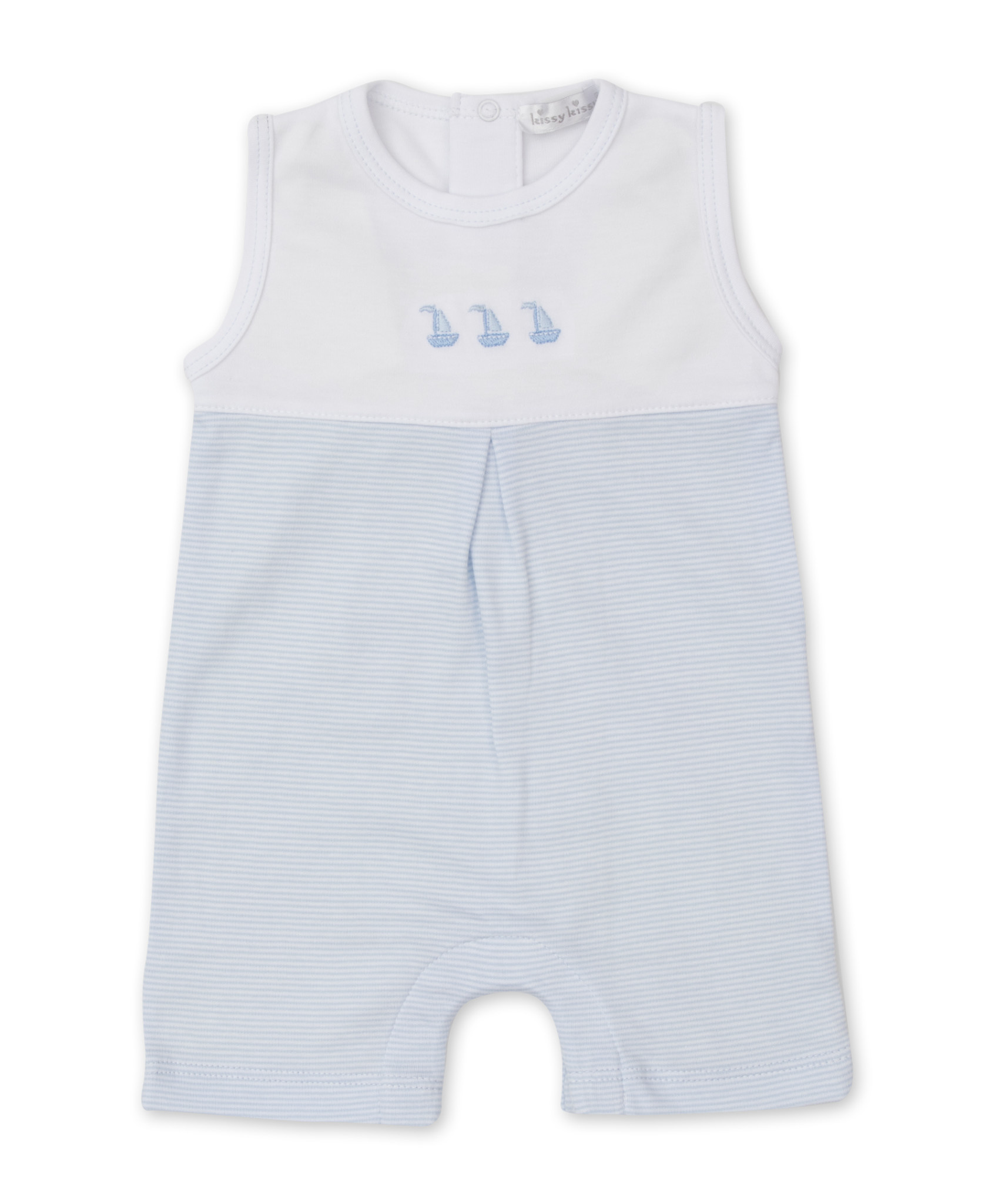 Kissy Kissy Striped Classic Treasure Sailboat Playsuit