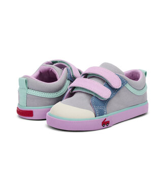 see kai run Gray/Mauve Robyne Sneaker