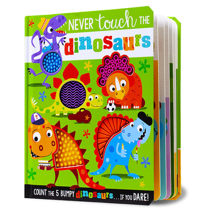 Scholastic Never Touch the Dinosaurs