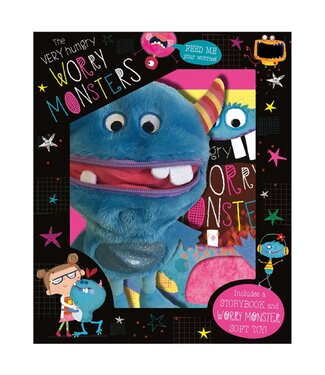 Worry Monster Book/Plush