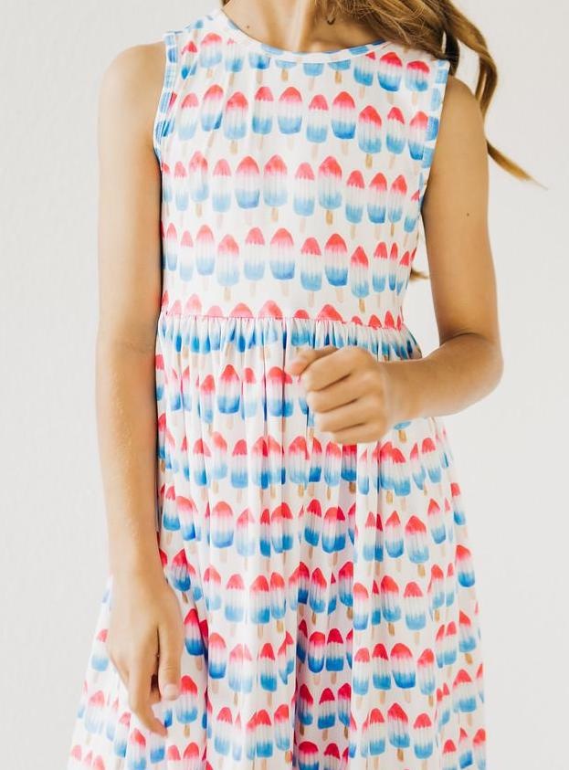 Mila & Rose Red White & Cute Tank Dress Mila & Rose Red White & Cute Tank Dress
