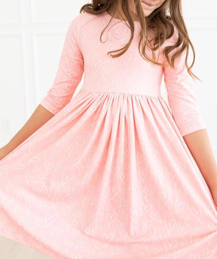 Mila & Rose Feeling Pink Twirl Dress Mila & Rose Feeling Pink Twirl Dress