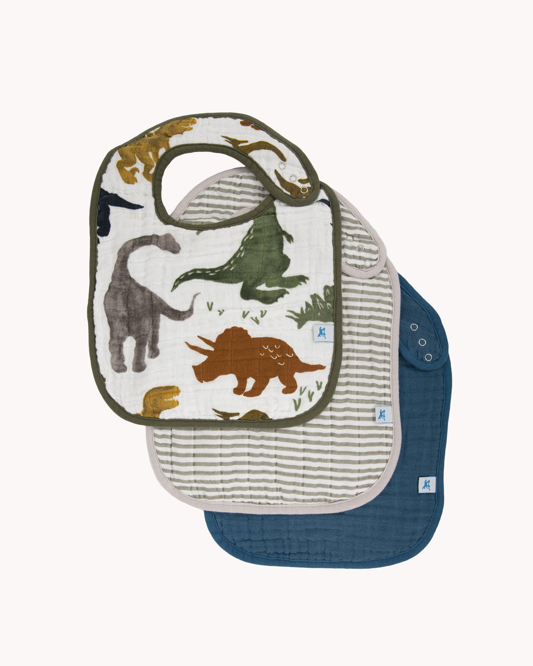 Little Unicorn 3 Pack Muslin Bib Pack