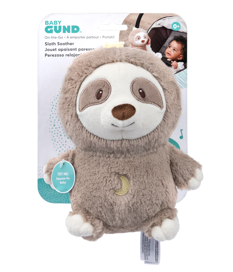 Gund 6" On the Go Sloth Soother