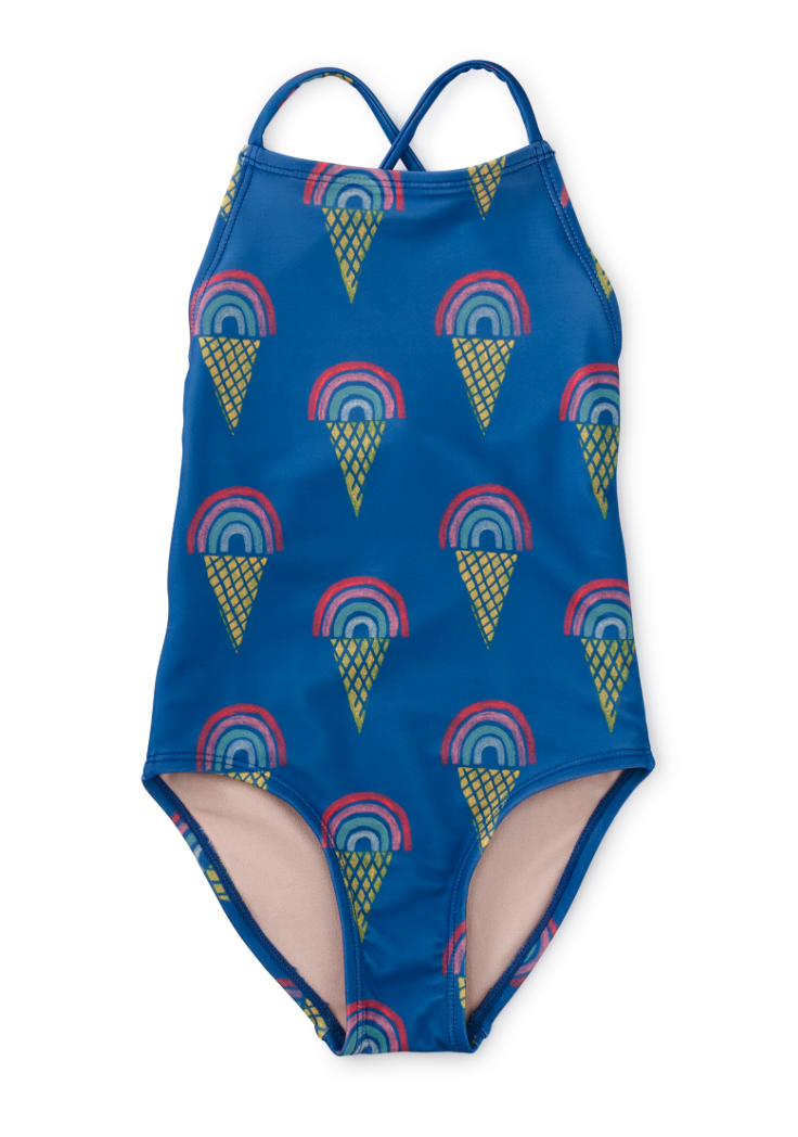 Tea Collection Rainbow Ice Cream Cross Back Suit