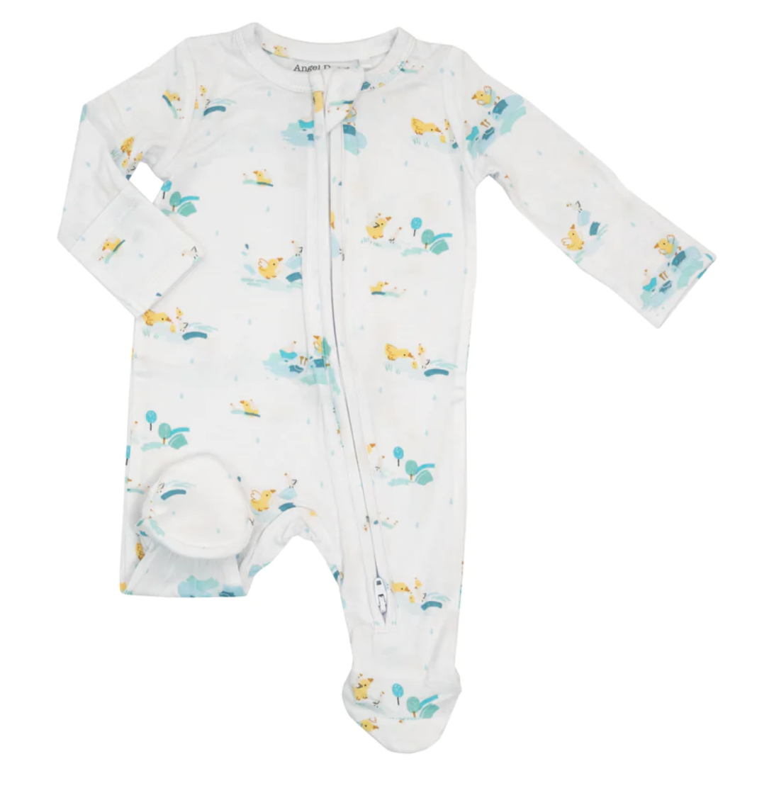 Angel Dear Make a Splash Zip Footie