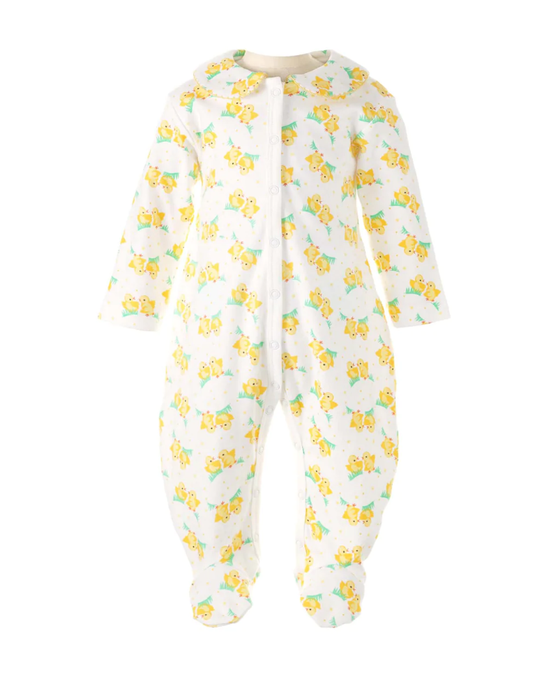 Rachel Riley Yellow Chick Babygro Rachel Riley Yellow Chick Babygro