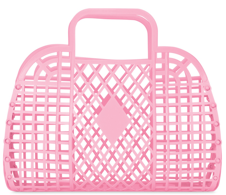 Iscream Pink Large Jelly Bag Iscream Pink Large Jelly Bag