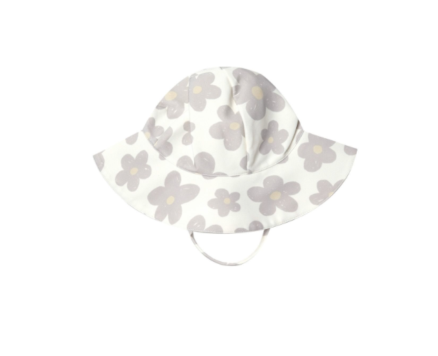 Rylee & Cru Retro Floral Floppy Swim Hat Rylee & Cru Retro Floral Floppy Swim Hat