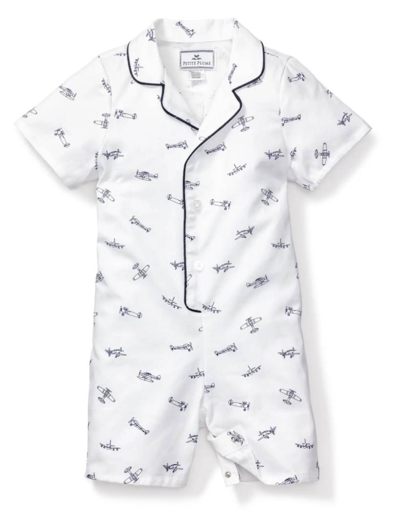 Petite Plume Par Avion Short Set