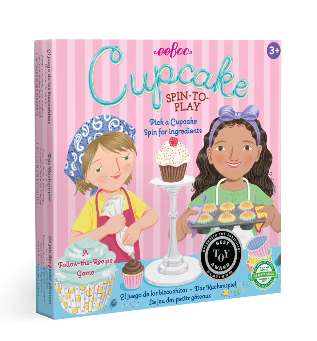 eeboo Cupcake Spinner Game