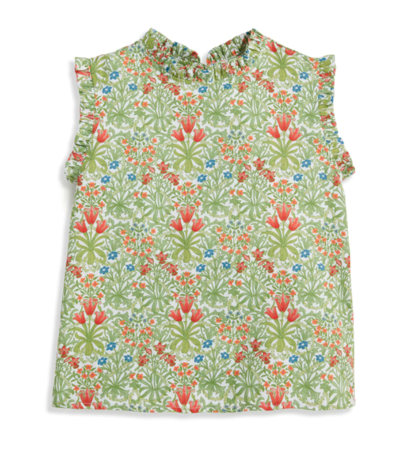 bella bliss Blue Begonia Sonja Blouse