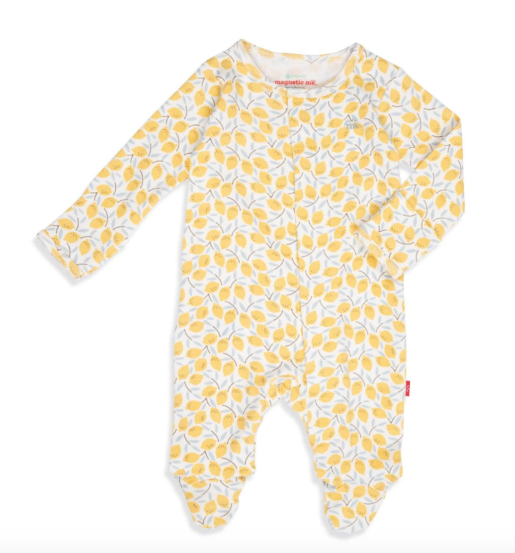 Magnificent Baby Easy Peasy Organic Footie
