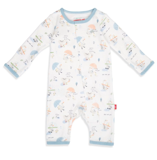 Magnificent Baby Little Duckling Organic Coverall