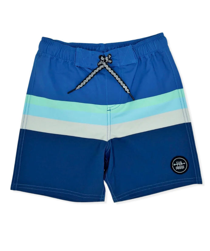 Feather 4 Arrow Navy Voyager Board Short