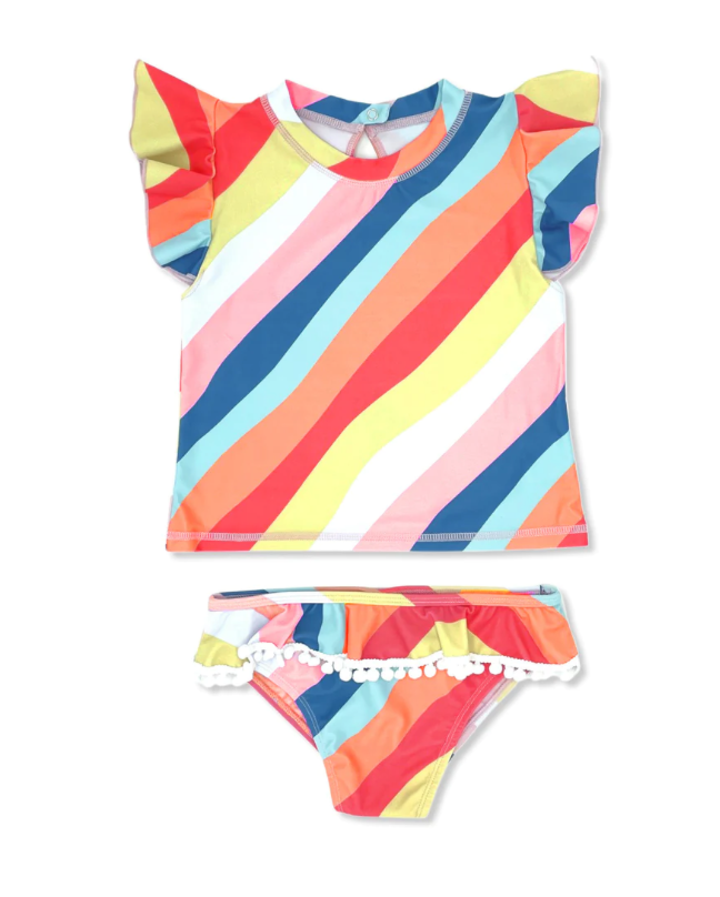 Feather 4 Arrow East Cape Ruffle Set