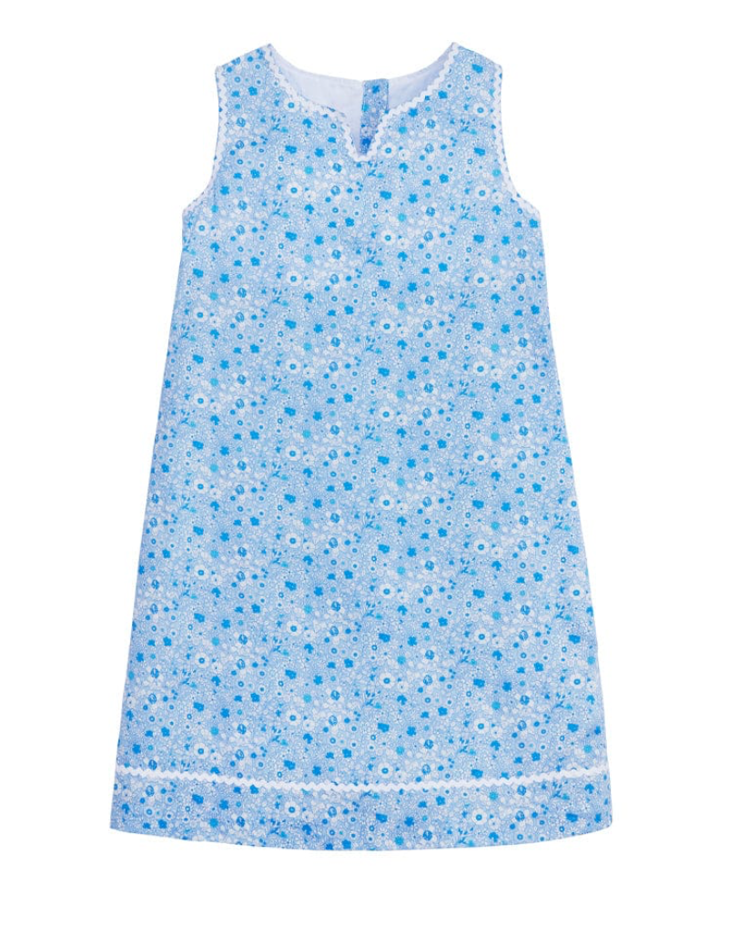 Little English Coastal Floral Olivia Dress