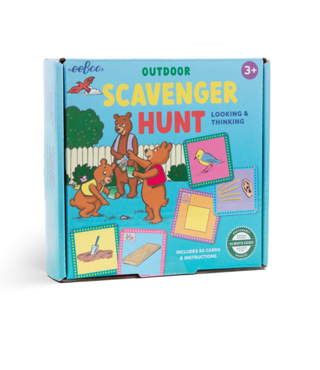 eeboo Outdoors Scavenger Hunt Game