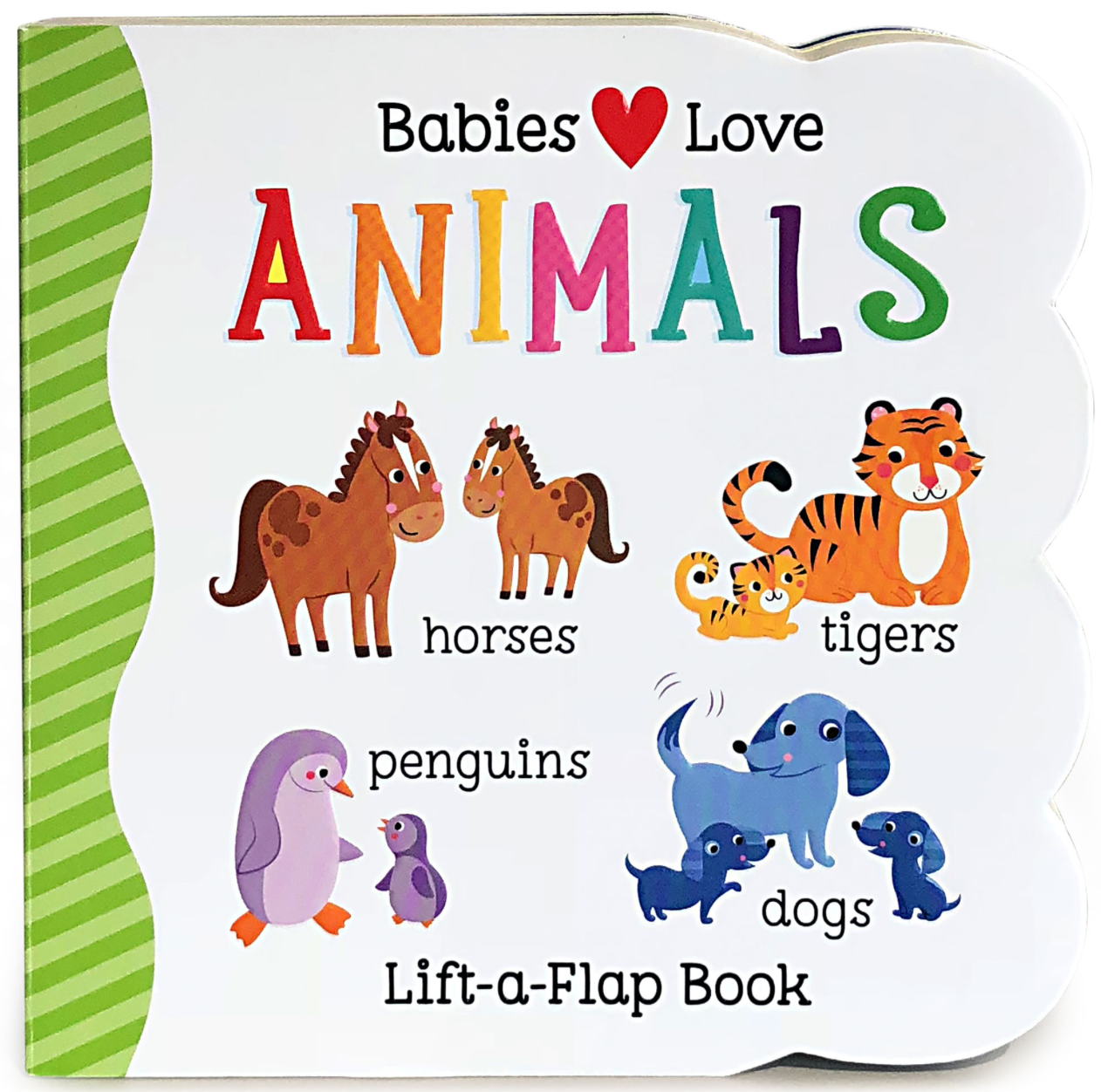 house of marbles Babies Love Animals Flap Book