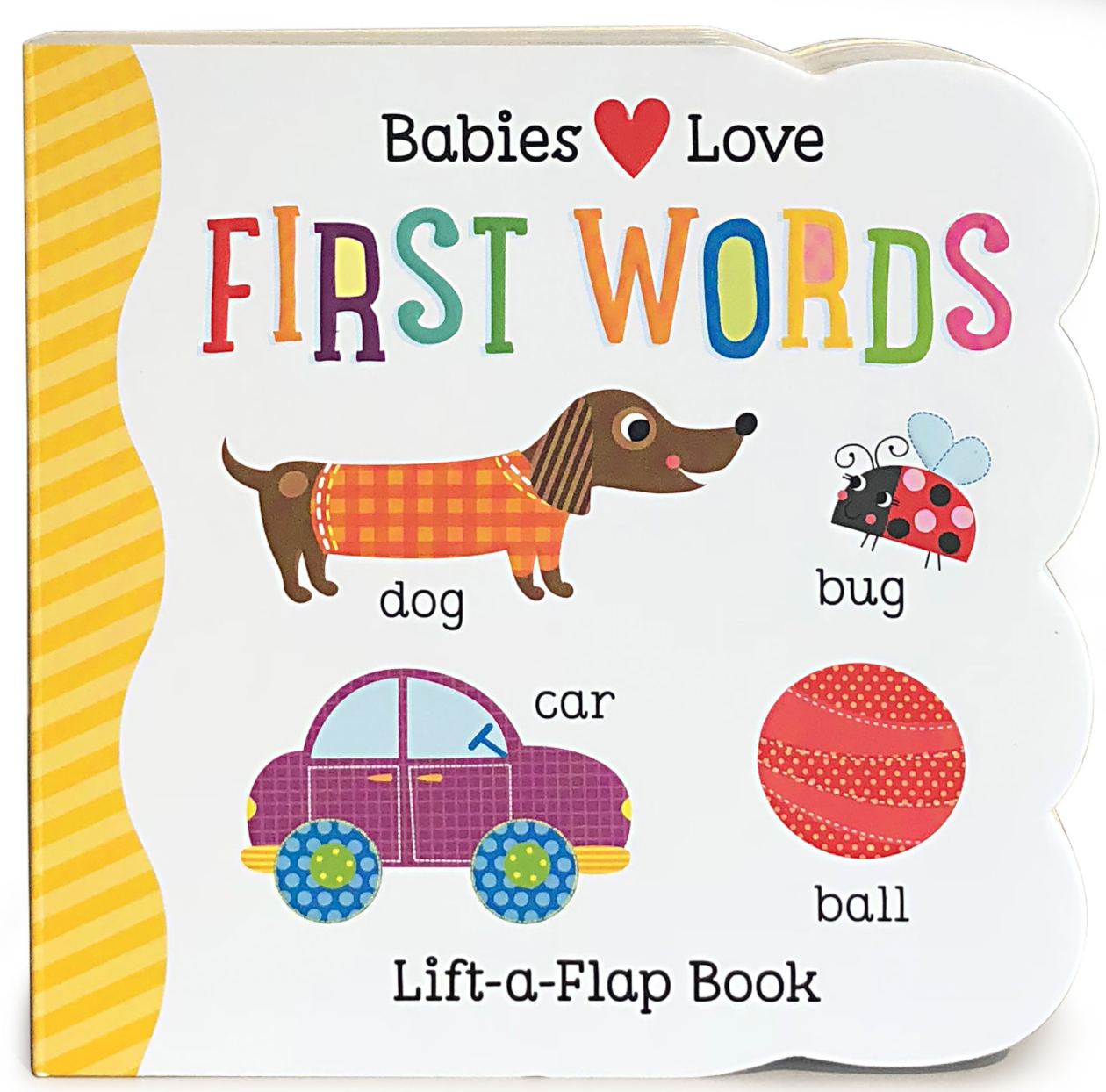 house of marbles Babies Love First Words Flap Book
