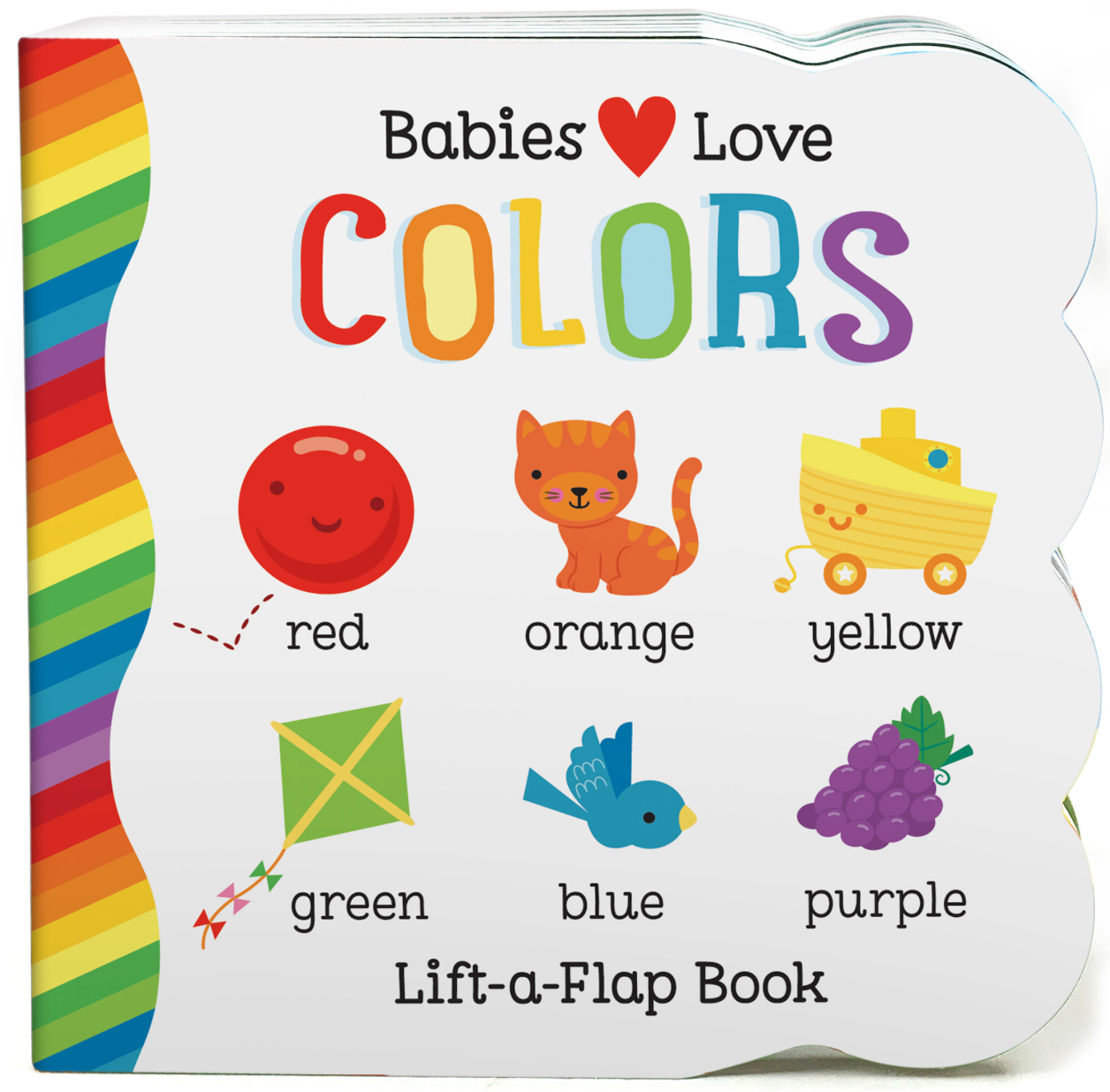house of marbles Babies Love Colors Flap Book