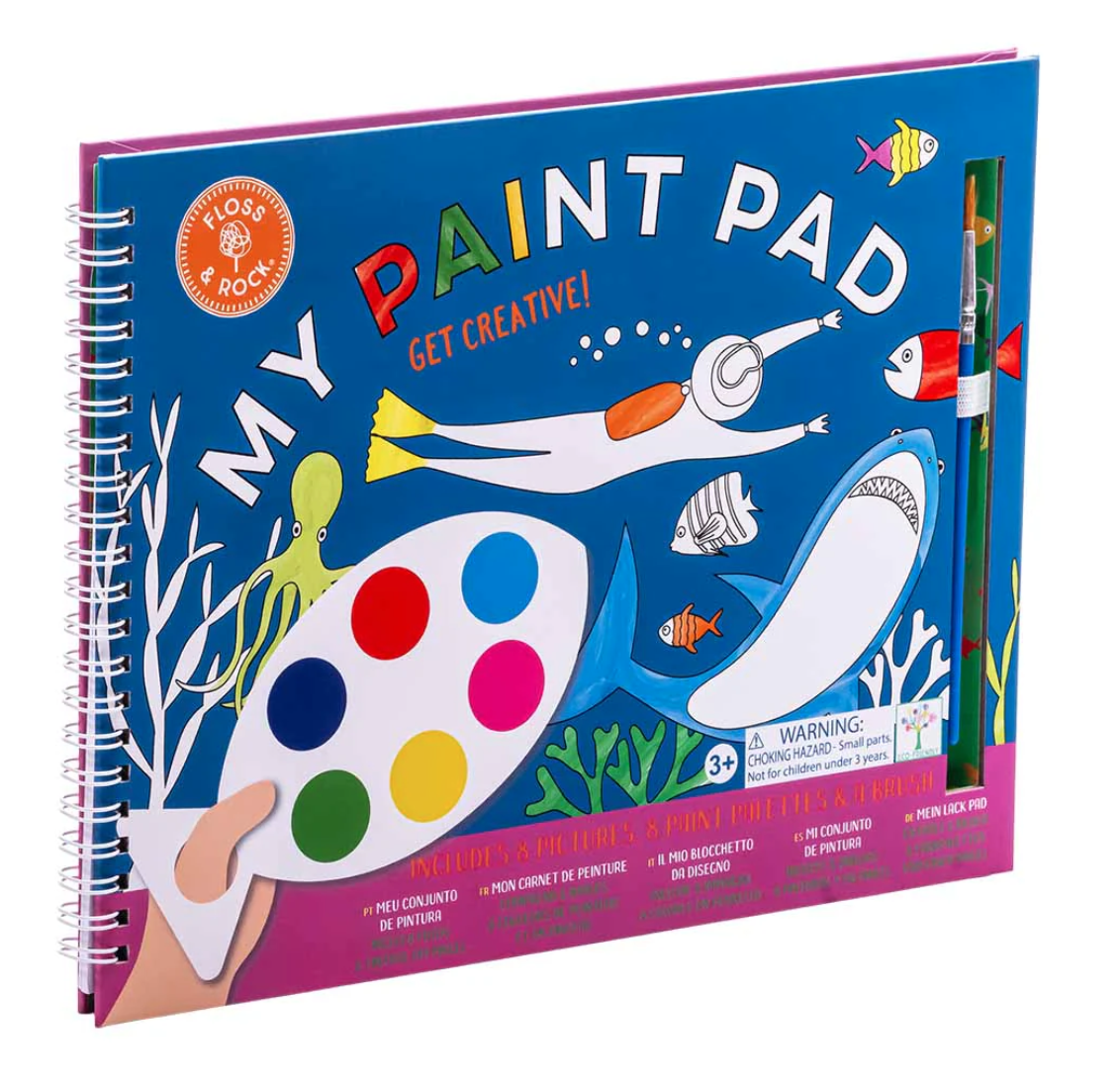 Floss & Rock Deep Sea Painting Pad