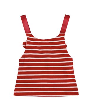 Red/White Striped Tank Top