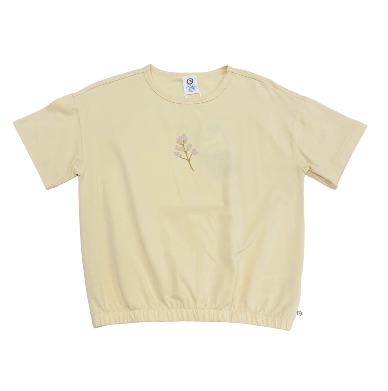 Muesli Calm Yellow Print Tee Muesli Calm Yellow Print Tee