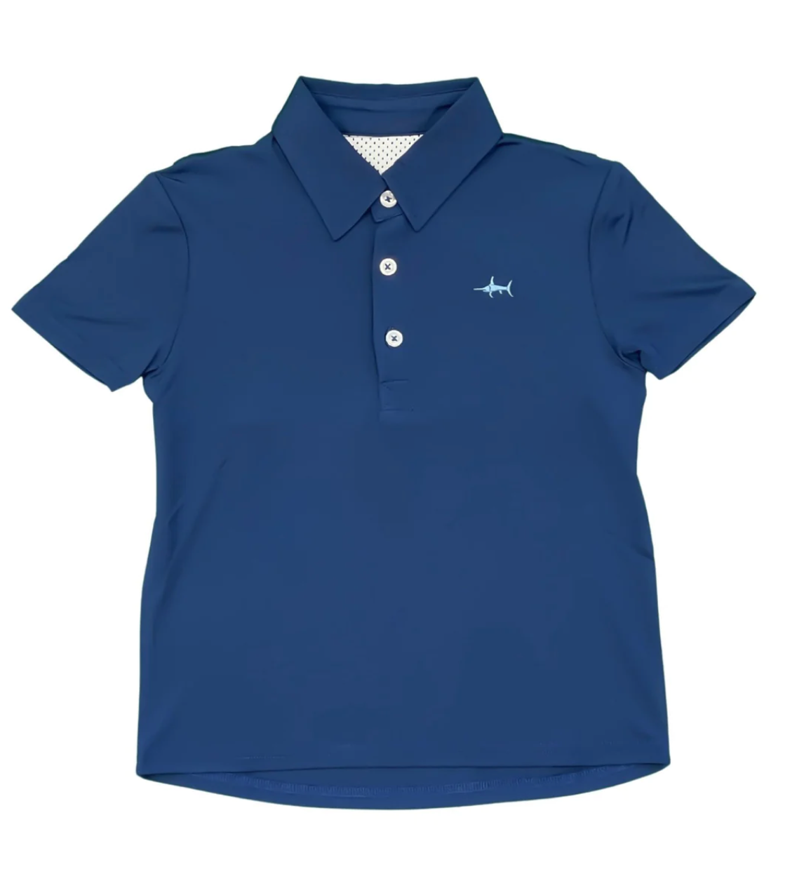 Saltwater Boys Co. Navy Offshore Performance Polo