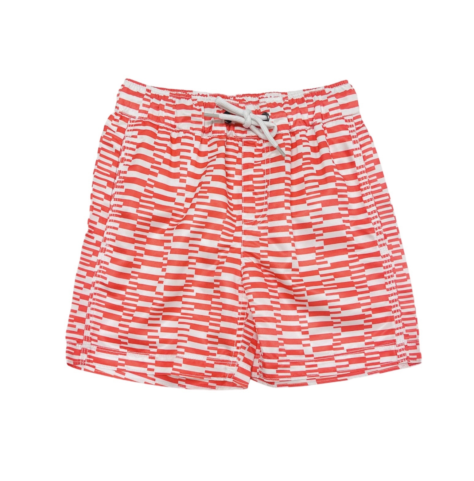 Pedal Coral Surfboard Swim Trunks