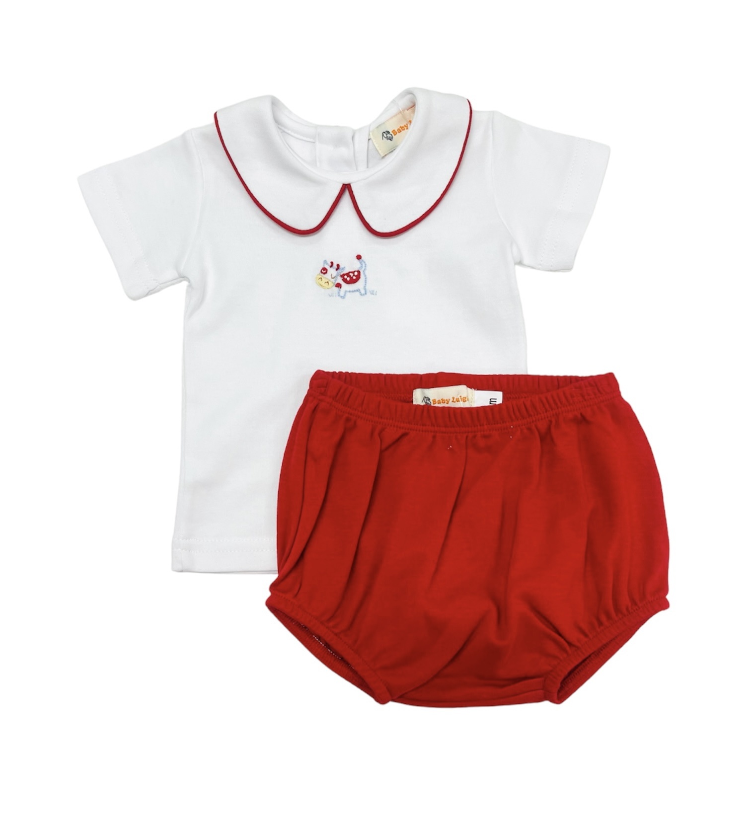 Luigi Red Cow Bloomer Set