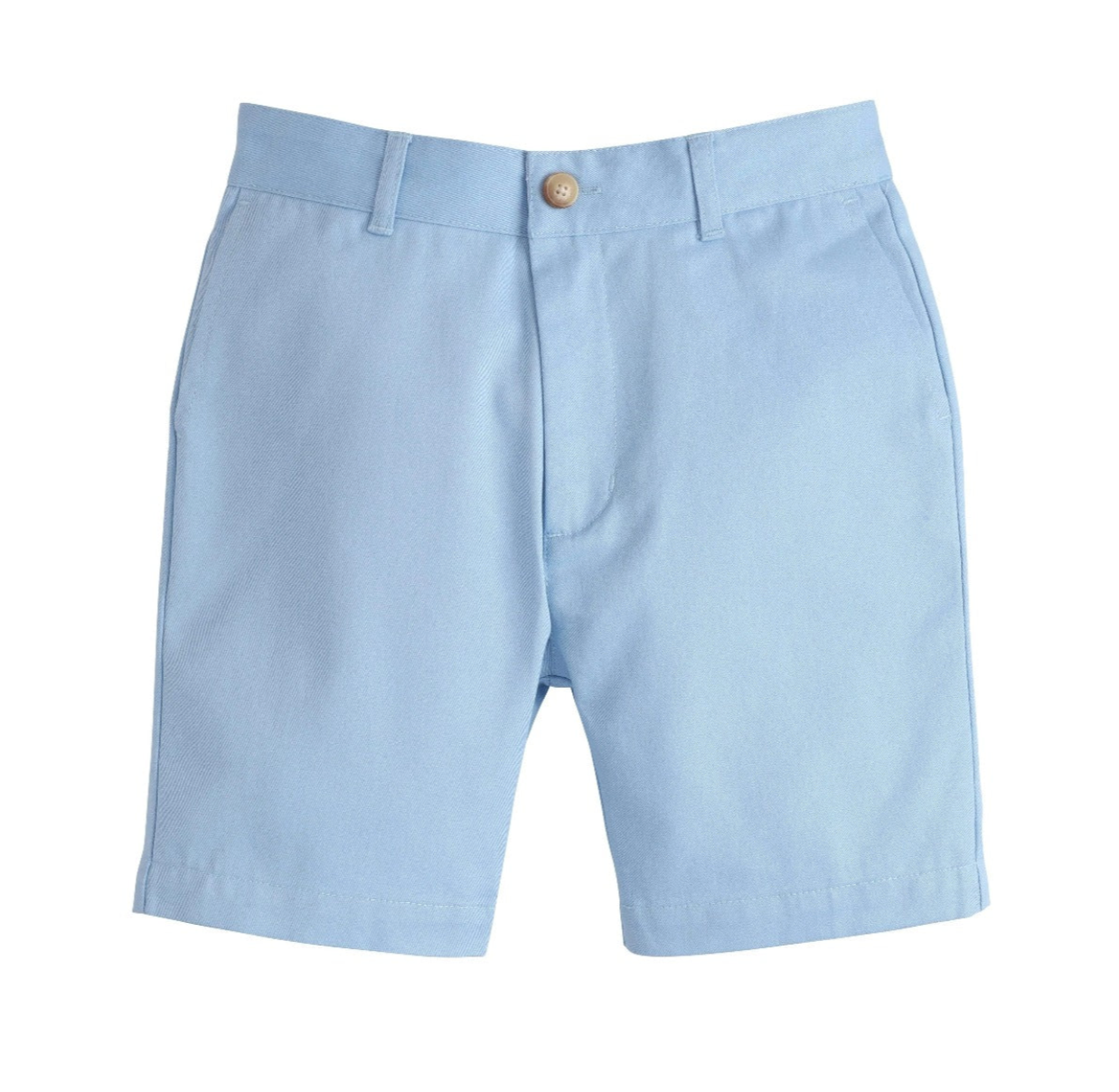 Little English Light Blue Twill Short