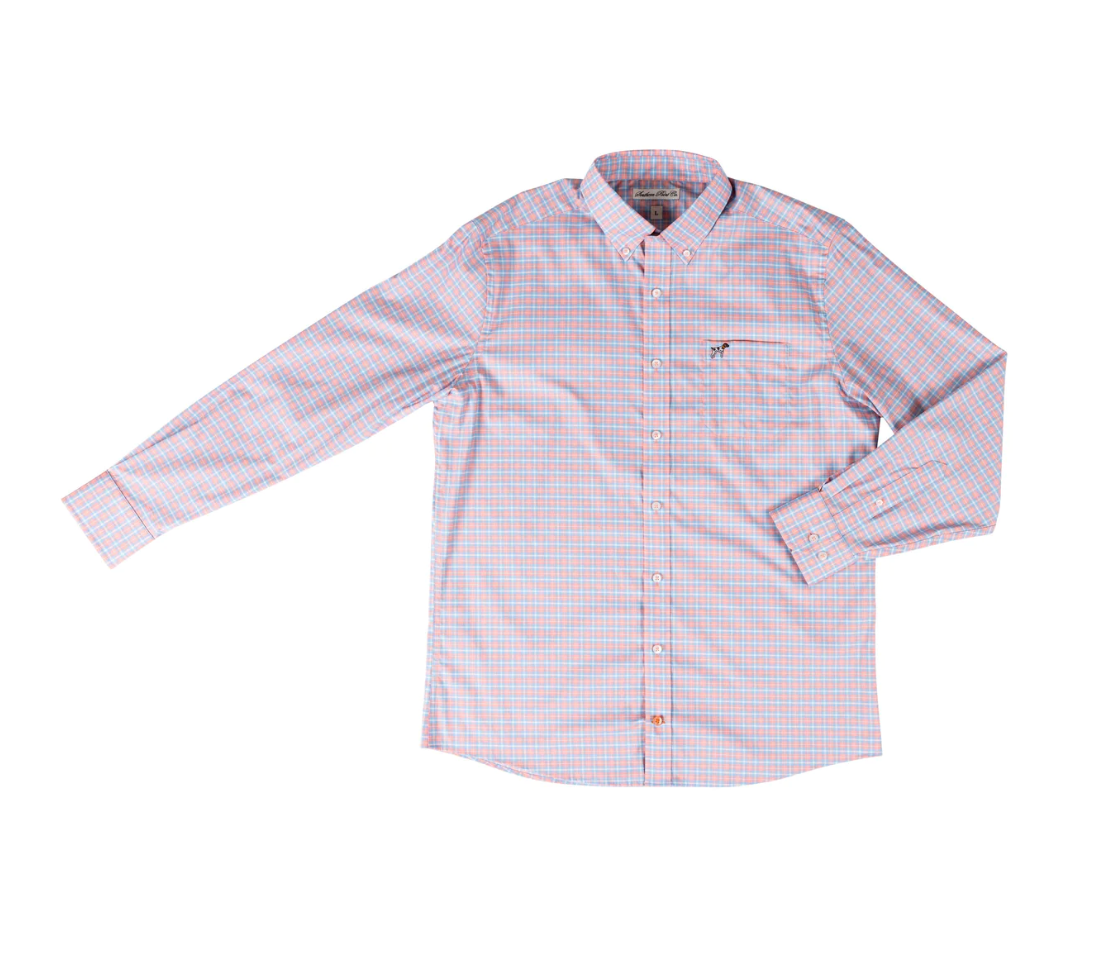 Southern Point Co. Anchor Check Hadley Button Down