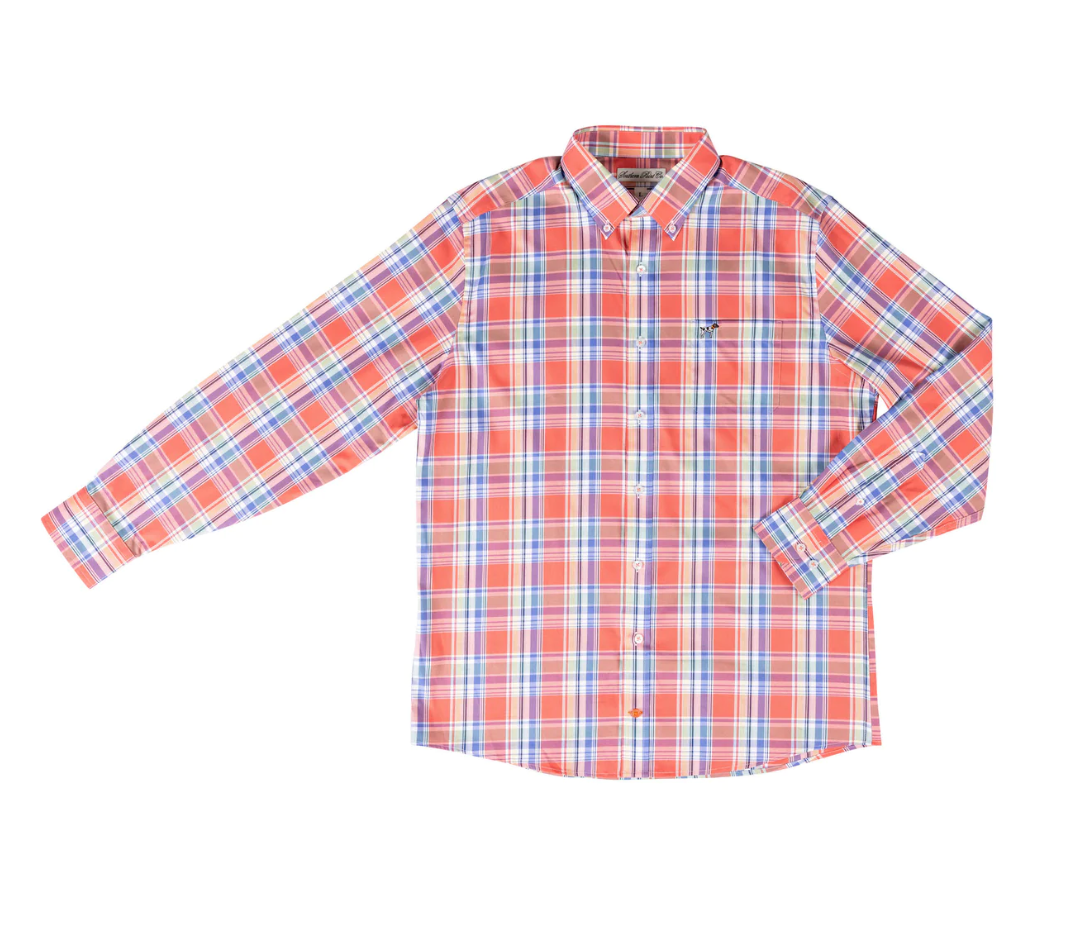 Southern Point Co. Hudson Plaid Hadley Button Down