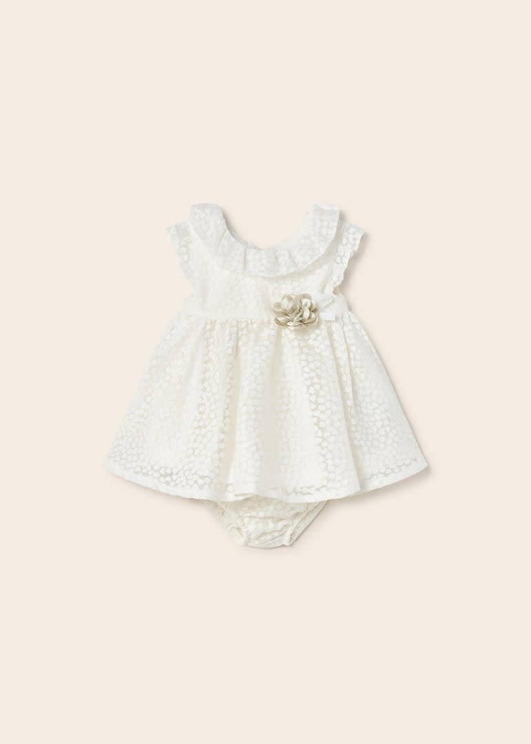 Mayoral Off White Special Occasion Dress Mayoral Off White Special Occasion Dress